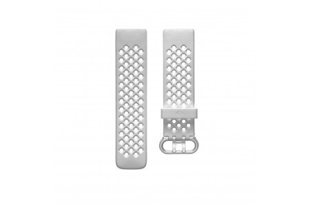 Buy Fitbit Charge 4 & Charge 3 Sport Band - Large - Frost White online ...