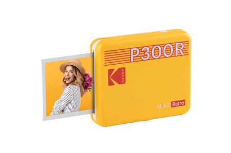Buy Kodak Mini 3 Retro Portable Photo Printer (P300R) - Printer Only - Yellow online in Pakistan 