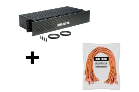 Buy Neat Patch NP2K624 - NP2 Cable Management Bay With 24 Patch Cables ...