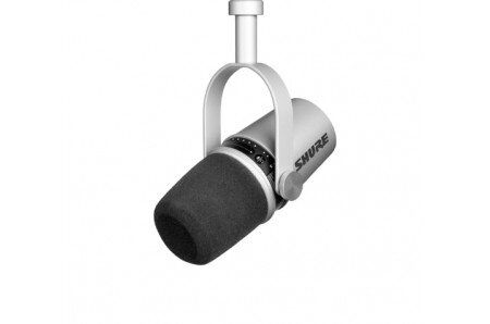 Buy Shure MV7 Podcast Microphone - Silver online in Pakistan - Tejar.pk