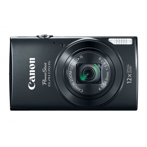 Canon PowerShot ELPH 170 IS Digital Camera - Black