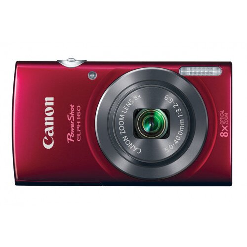 Canon PowerShot ELPH 160 Digital Camera - Red