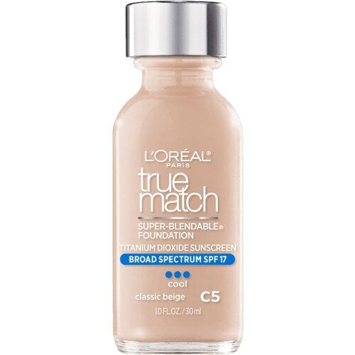 L'Oreal Paris True Match Super-Blendable Makeup Original Foundation - C5 Classic (Beige)