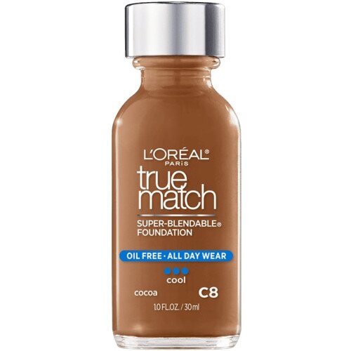 L'Oreal Paris True Match Super-Blendable Makeup Original Foundation - C8 Cocoa (Cool)
