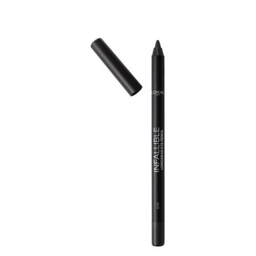 L'Oreal Paris Pro-Last Waterproof, Up to 24HR Pencil Eyeliner - Black