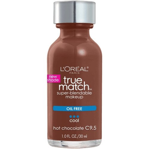 L'Oreal Paris True Match Super-Blendable Makeup Original Foundation - C9.5 Hot Chocolate (Cool)