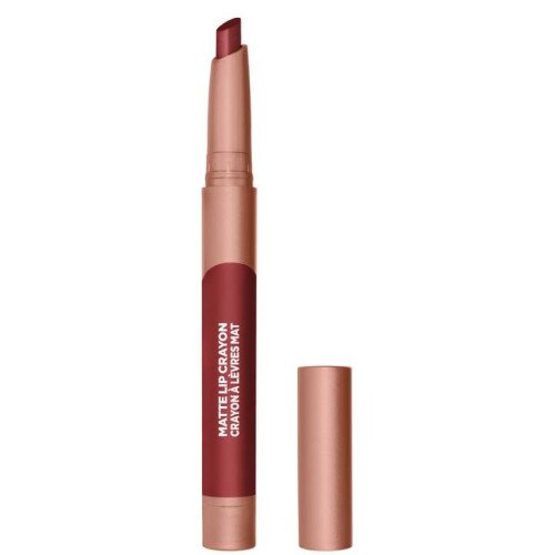 L'Oreal Paris Matte Lip Crayon, Lasting Wear, Smudge Resistant - Spice Of Life