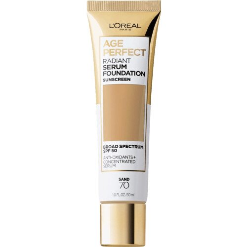 L'Oreal Paris Age Perfect Radiant Serum Foundation with SPF 50 - Sand