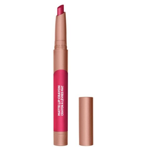 L'Oreal Paris Matte Lip Crayon, Lasting Wear, Smudge Resistant - Toffee Cheri