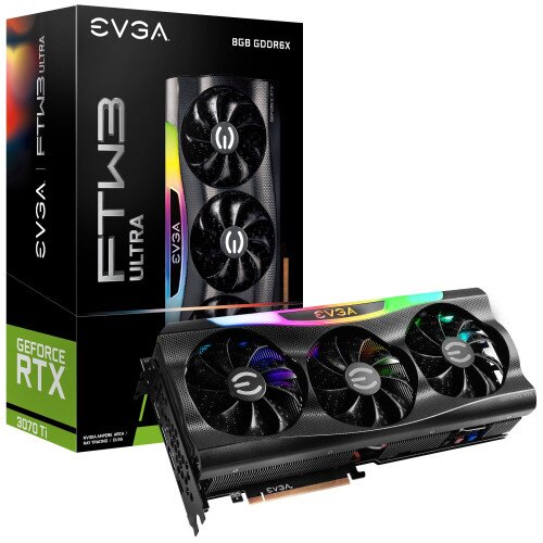 EVGA GeForce RTX 3070 Ti FTW3 ULTRA GAMING Graphics Card