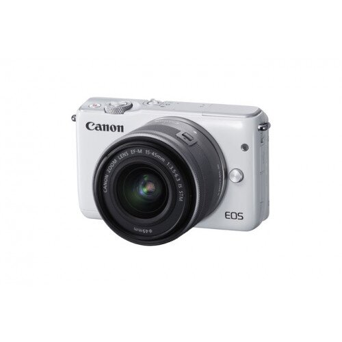 Canon EOS M10 EF-M 15-45mm f/3.5-6.3 IS STM Kit - White
