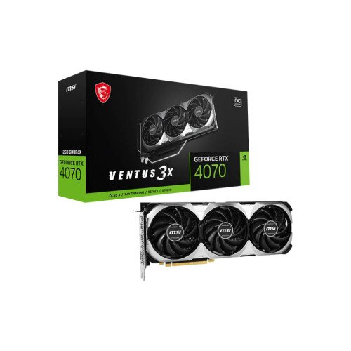 MSI GeForce RTX 4070 VENTUS 3X 12G OC Graphics Card