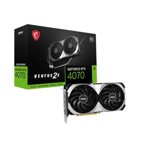 MSI GeForce RTX 4070 VENTUS 2X 12G OC Graphics Card