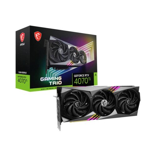 MSI GeForce RTX 4070 Ti GAMING TRIO 12G Graphics Card