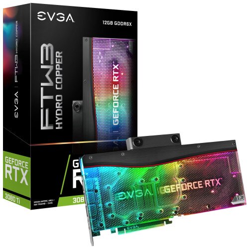 EVGA GeForce RTX 3080 Ti FTW3 ULTRA HYDRO COPPER GAMING Graphics Card