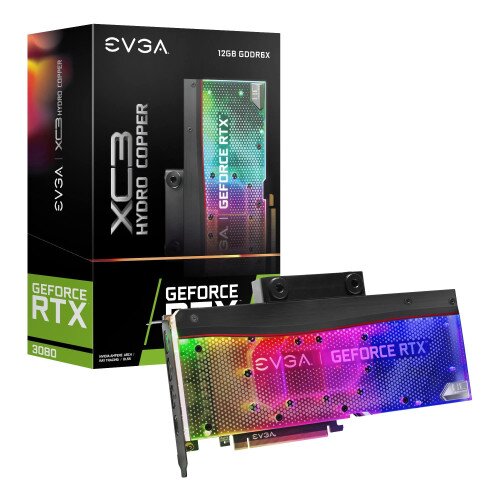 EVGA GeForce RTX 3080 12GB XC3 ULTRA HYDRO COPPER GAMING Graphics Card