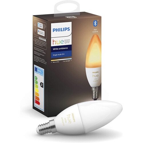 Philips Hue White Ambiance Smart Bulb E14 - Single