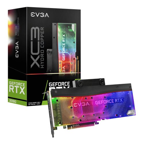 EVGA GeForce RTX 3090 XC3 ULTRA HYDRO COPPER GAMING Graphics Card