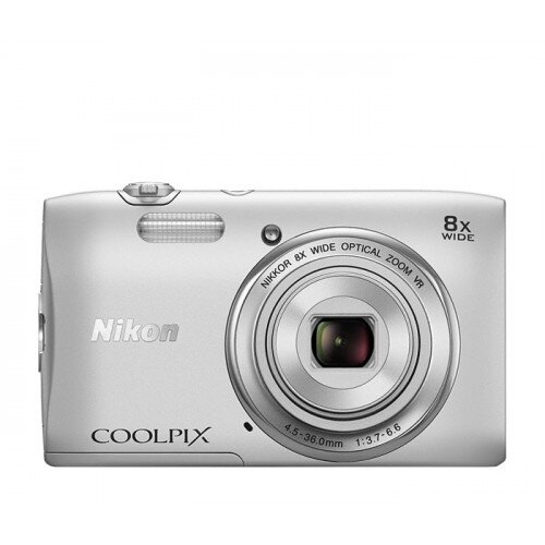 Nikon COOLPIX S3600 Compact Digital Camera - Silver