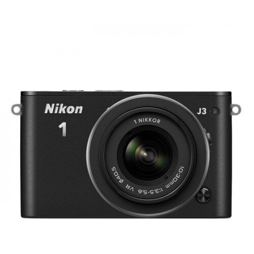 Nikon 1 J3 Camera - Black - All-In-One Lens Kit