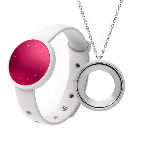 Misfit Shine 2 + Halo Necklace Bundle - Pink