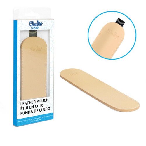 3Doodler Create Leather Pouch - Cream - 3