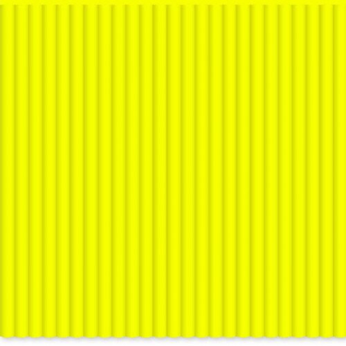 3Doodler Create PLA Plastic - Radioactive Yellow - Tube (100)