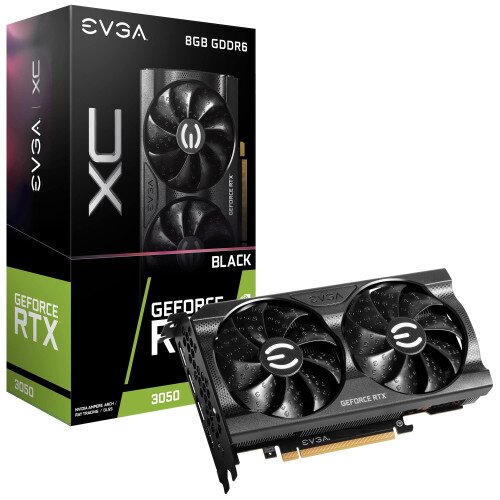 EVGA GeForce RTX 3050 XC BLACK GAMING Graphics Card