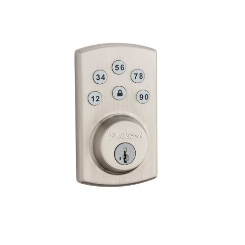 Kwikset Powerbolt 2 Touchpad Electronic Deadbolt - Satin Nickel