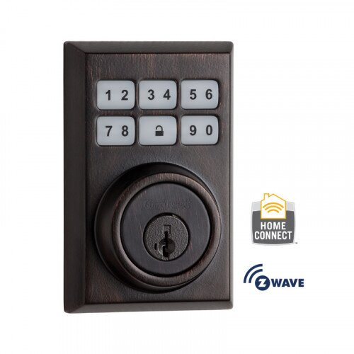 Kwikset Contemporary SmartCode Deadbolt with Z-Wave Technology