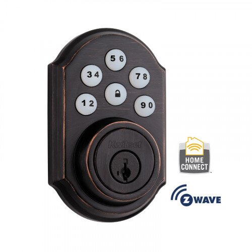 Kwikset Traditional SmartCode Deadbolt with Z-Wave Technology