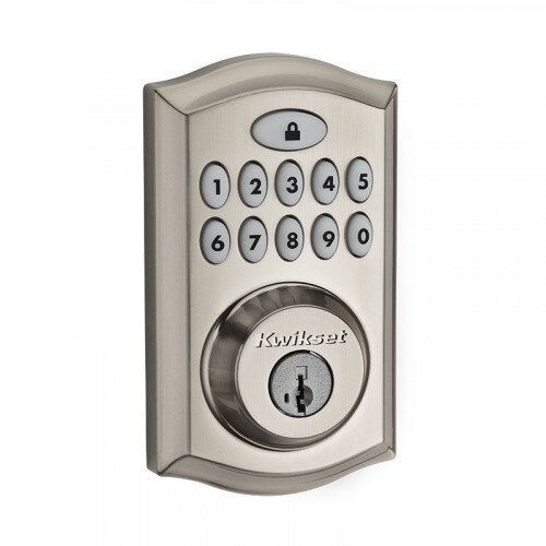 Kwikset SmartCode 913 Traditional Deadbolt - Satin Nickel