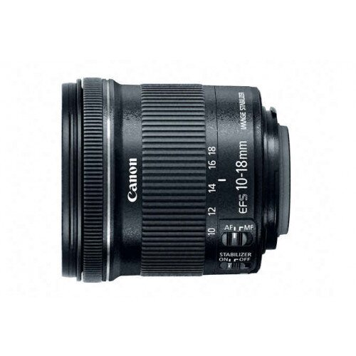 Canon EF-S 10-18mm f/4.5-5.6 IS STM Ultra-Wide Zoom Lens