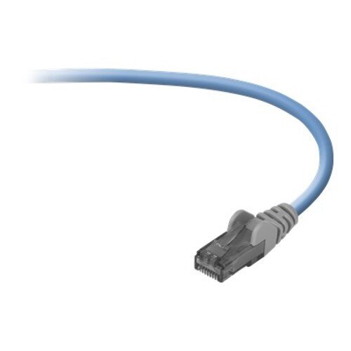 Belkin CAT6 Snagless Crossover Patch Cable - Blue - 3.0 - Feet