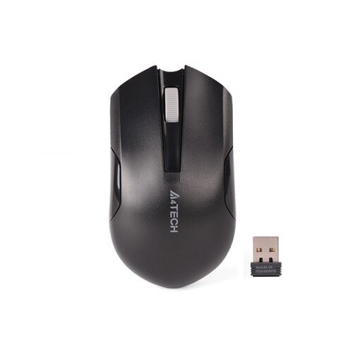 A4tech Energy-Saving Wireless Mouse (G3-200N) - Black