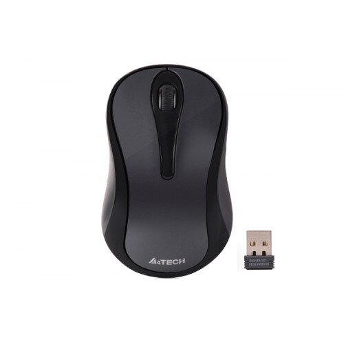 A4tech Energy-Saving Wireless Mouse (G3-280N) - Glossy Grey