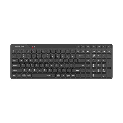 A4Tech FBK27C AS Bluetooth & 2.4G Wireless Keyboard - Black