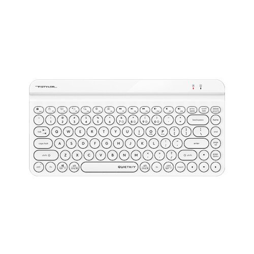 A4Tech FBK30 Mini Bluetooth & 2.4G Wireless KB - White