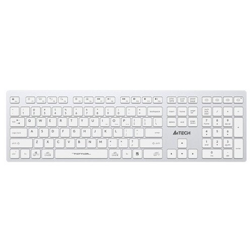 A4Tech FBX50C Bluetooth & 2.4G Wireless Keyboard - White