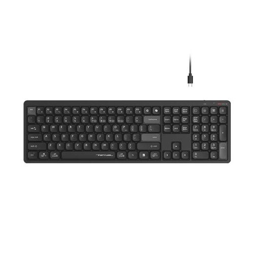 A4Tech FBX55C Bluetooth & 2.4G Wireless Keyboard - Black