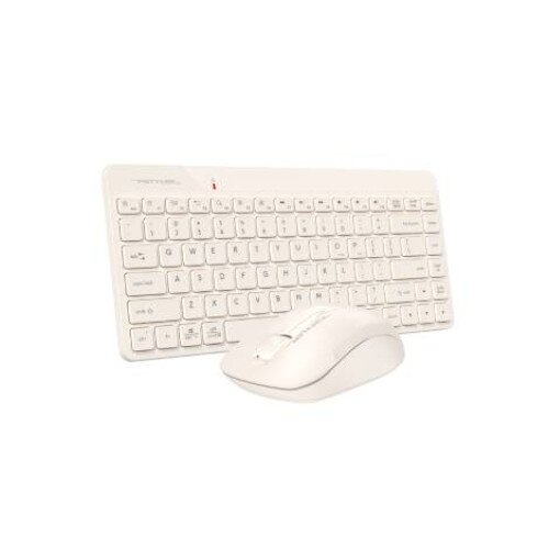 A4Tech FG2200 Air2 2.4G Wireless Desktop Keyboard & Mouse Combo - Beige