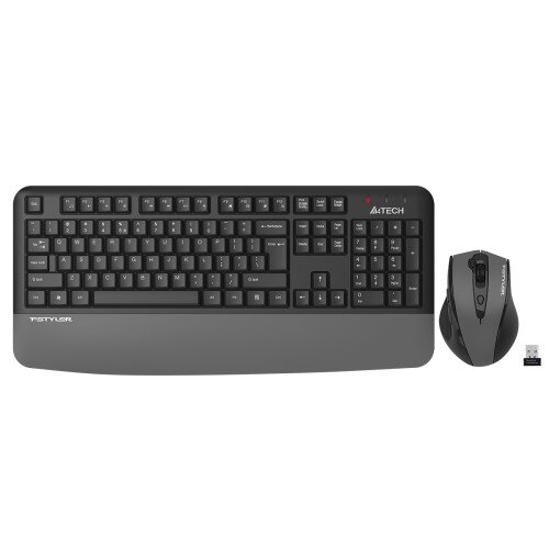 A4Tech FG2500S Plus 2.4G Power-Saving Wireless Comfort Desktop Keyboard & Mouse Set