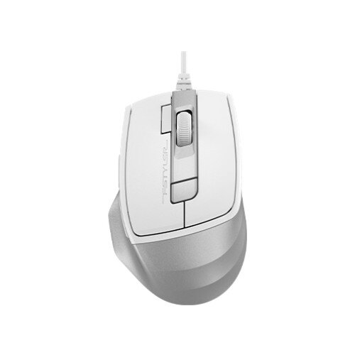 A4Tech FM45S Dual-Function Air Mouse - Silver White