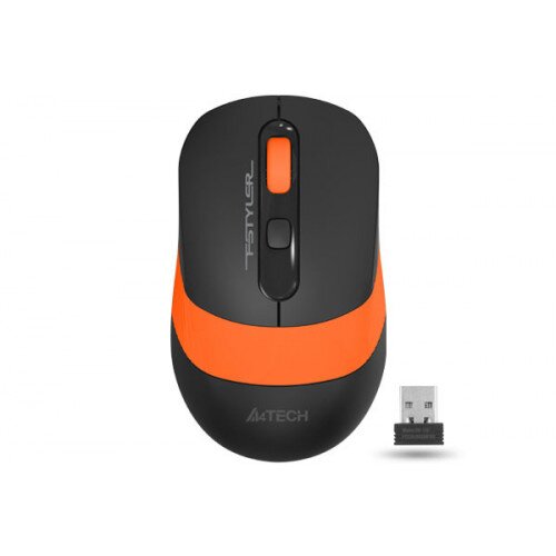 A4Tech FSTYLER 2.4GHz Wireless Mouse - Orange