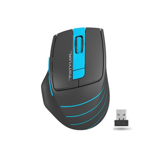A4Tech FSTYLER 2000 DPI 2.4G Wireless Mouse - Blue