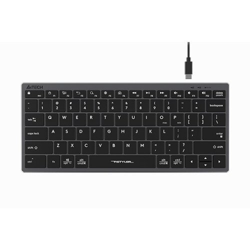 A4Tech FX51 Scissor Switch Keyboard - Grey