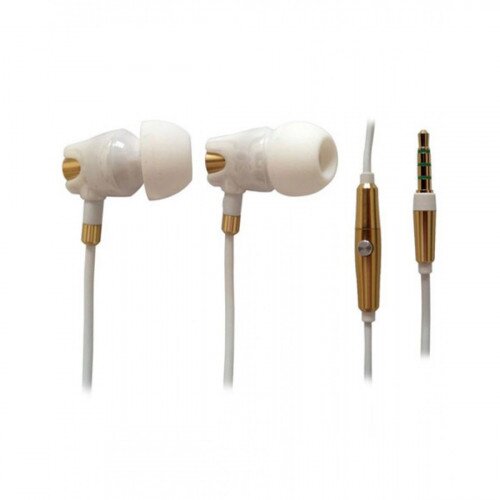 A4Tech MK-790 Metallic in Earphone with Mic - White