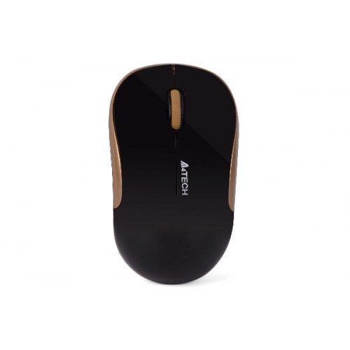 A4tech Wireless Mouse (G3-300N) - Black+Golden