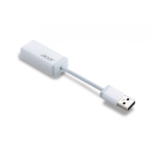 Acer USB To LAN (Ethernet) Cable (White)