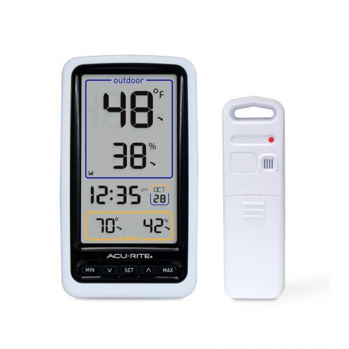 AcuRite Wireless Digital Thermometer with Outdoor Temperature and Humidity